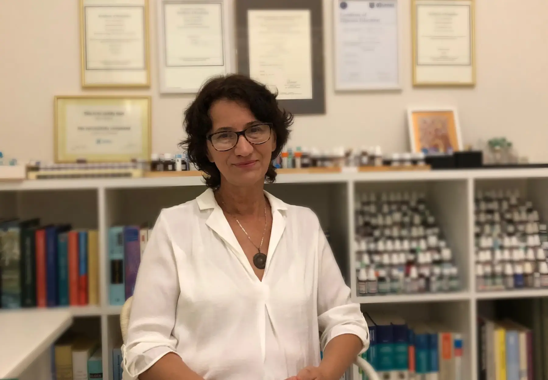 Žaklina Dodig-Soklić u homeopatskoj ordinaciji